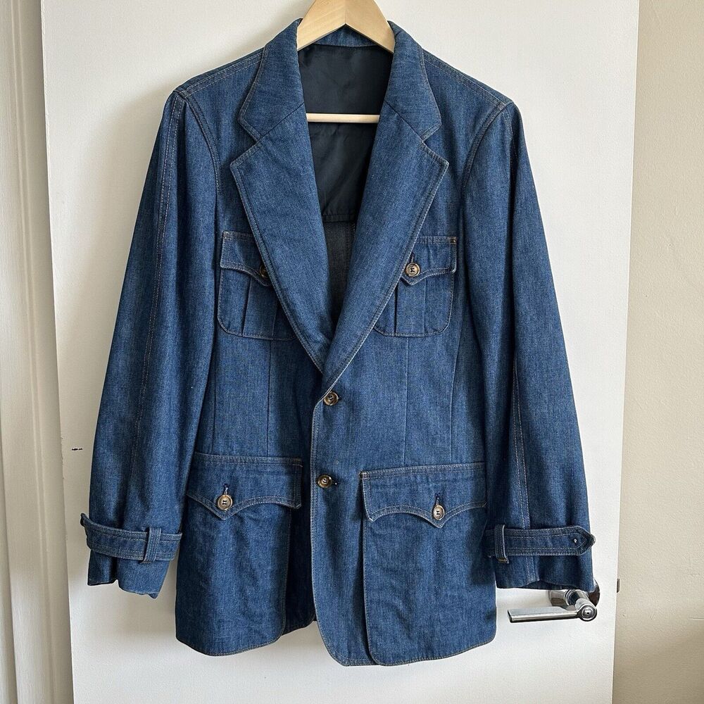 Separate Lees Vintage Denim Blazer Jacket